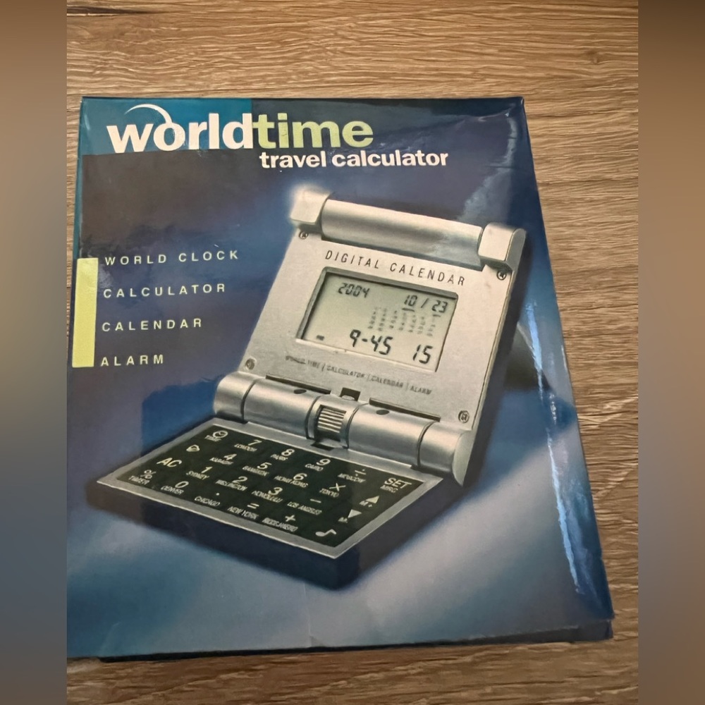 World Time Alarm Clock / calculator
